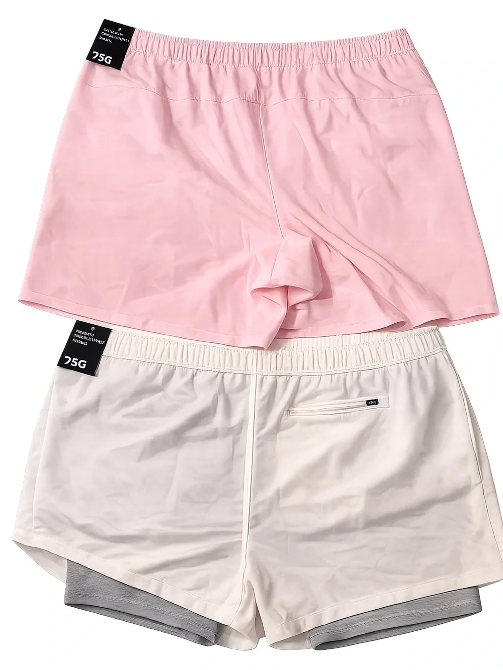 NWT DSG Men’s Agility Shorts 2-Piece Bundle XXL Pink White 6” 5” 2-in-1